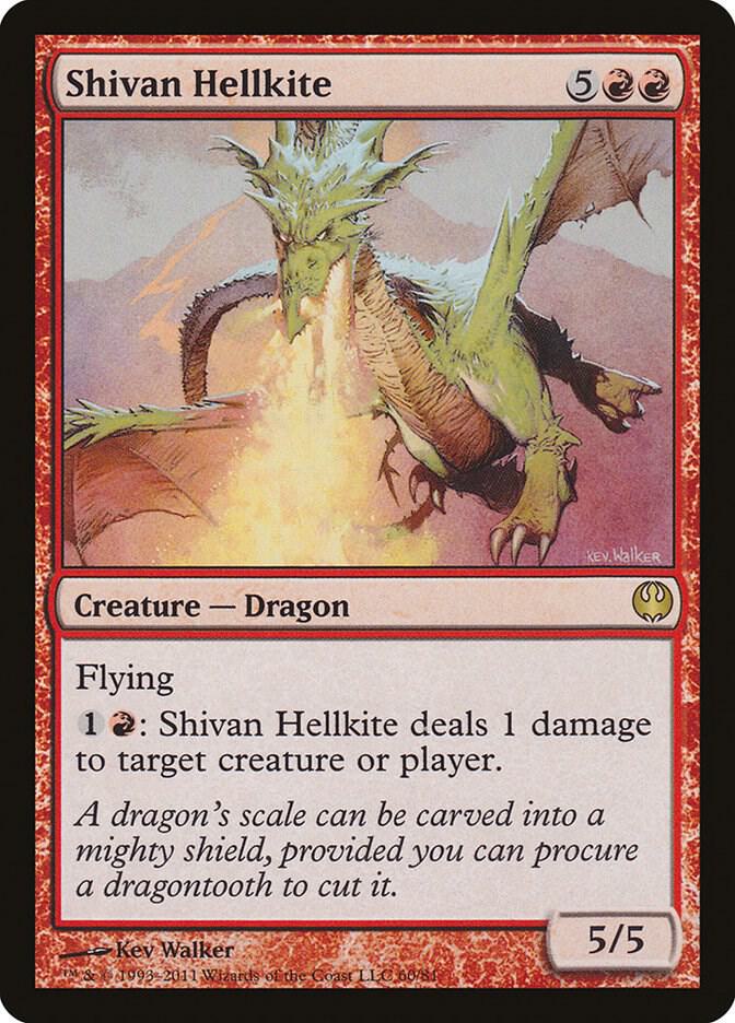 Shivan Hellkite (60) [Duel Decks: Knights vs. Dragons]