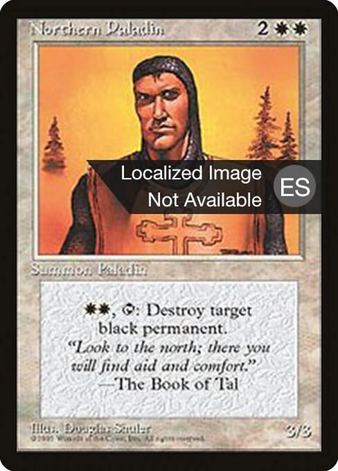Northern Paladin (37) [Fourth Edition Foreign Black Border]
