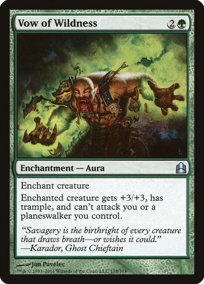 Vow of Wildness (178) [Commander]