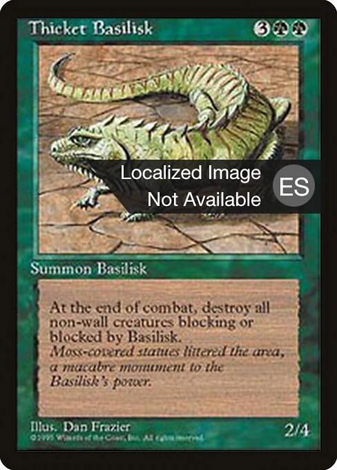 Thicket Basilisk (274) [Fourth Edition Foreign Black Border]