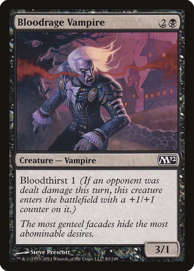 Bloodrage Vampire (83) [Magic 2012]