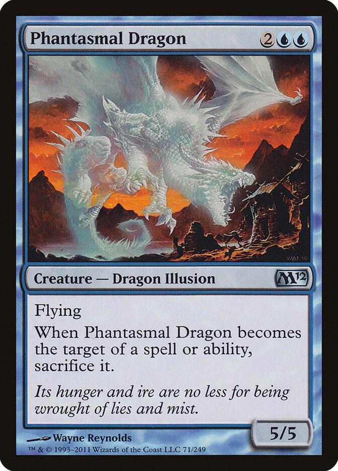 Phantasmal Dragon (71) [Magic 2012]