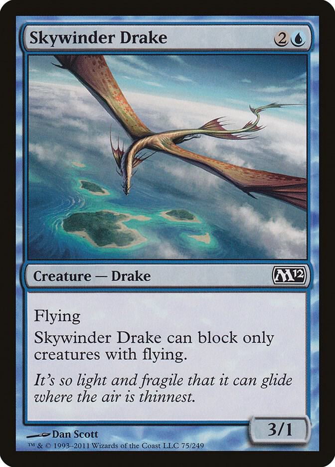 Skywinder Drake (75) [Magic 2012]