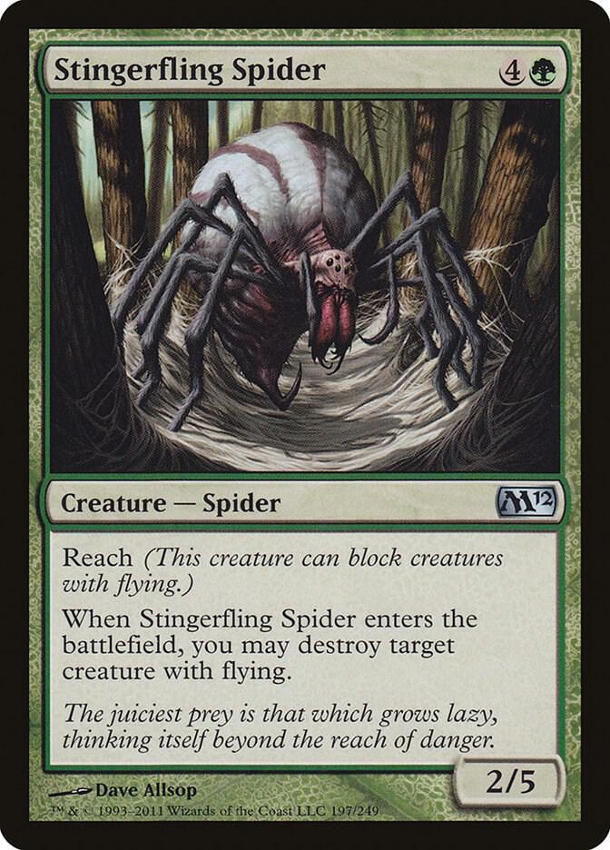 Stingerfling Spider (197) [Magic 2012]