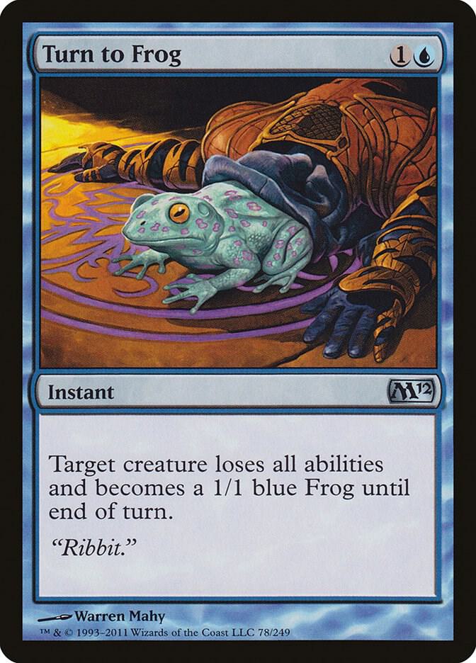 Turn to Frog (78) [Magic 2012]