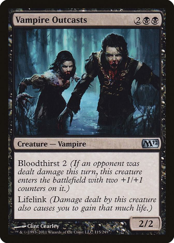 Vampire Outcasts (115) [Magic 2012]
