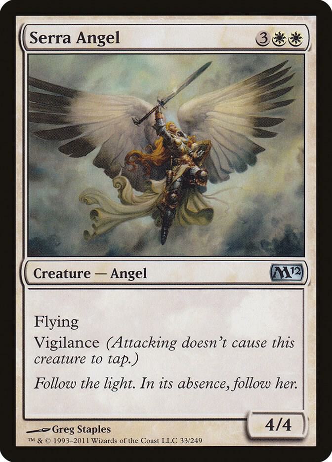 Serra Angel (33) [Magic 2012]