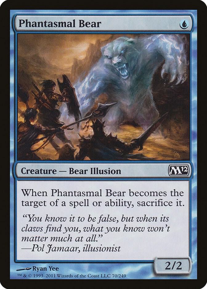 Phantasmal Bear (70) [Magic 2012]