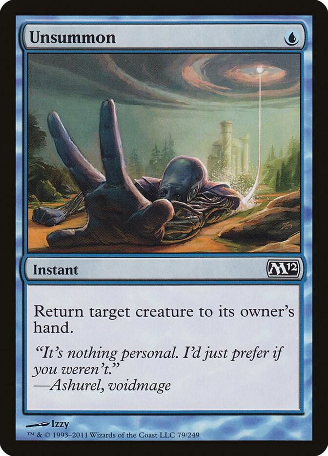 Unsummon (79) [Magic 2012]