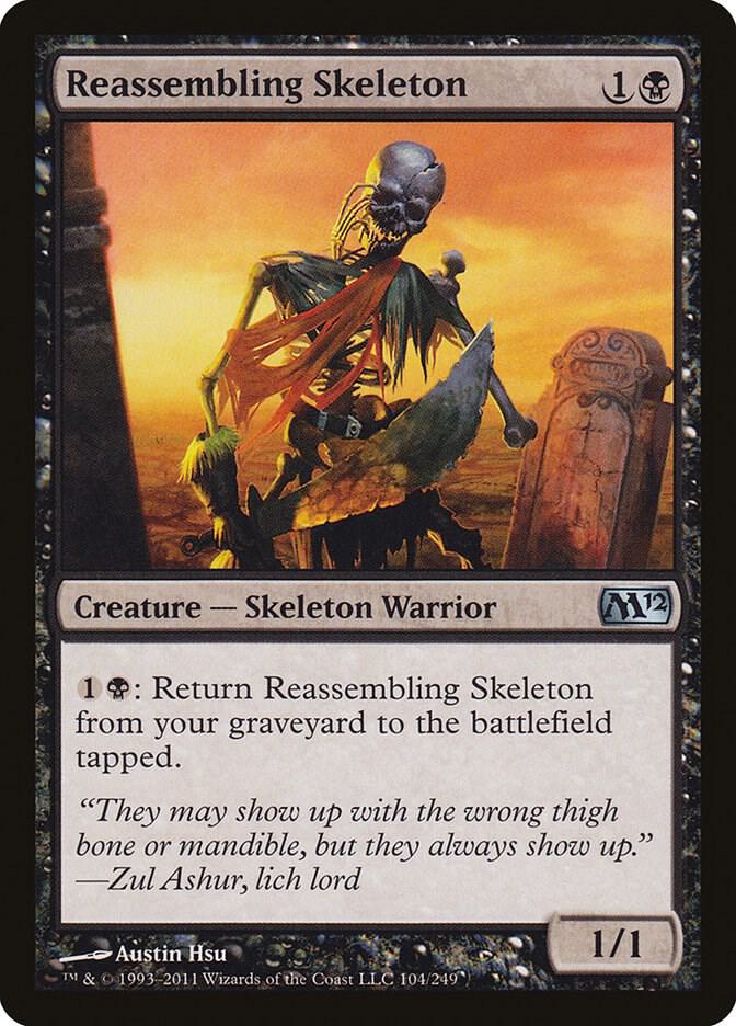 Reassembling Skeleton (104) [Magic 2012]