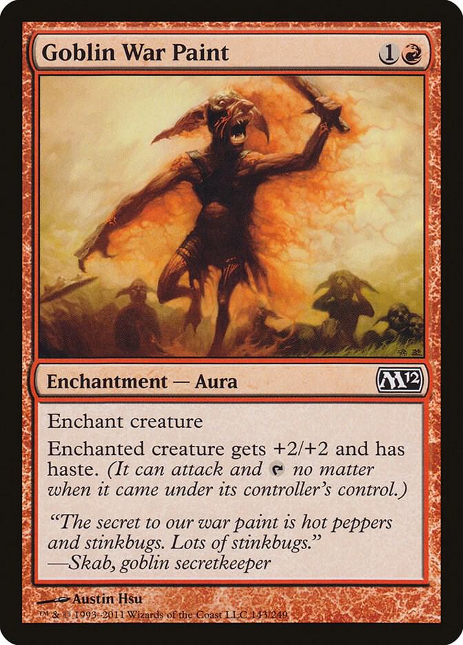 Goblin War Paint (143) [Magic 2012]