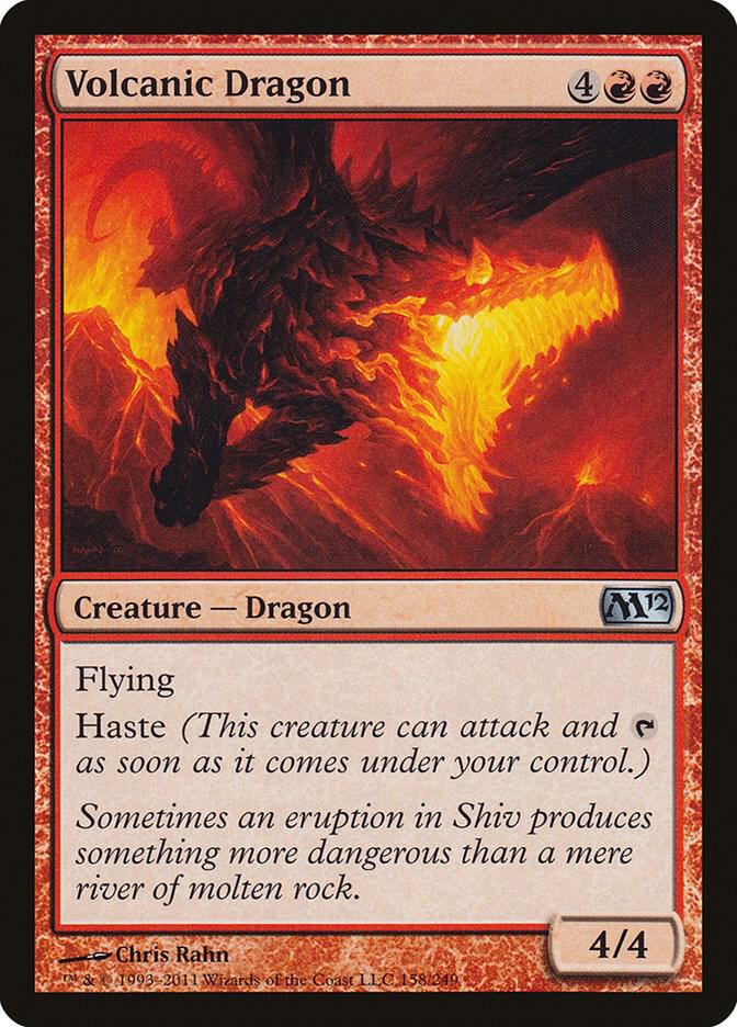 Volcanic Dragon (158) [Magic 2012]