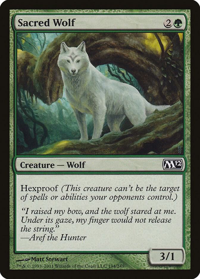 Sacred Wolf (194) [Magic 2012]