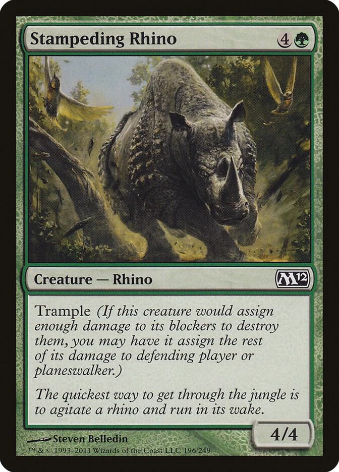Stampeding Rhino (196) [Magic 2012]