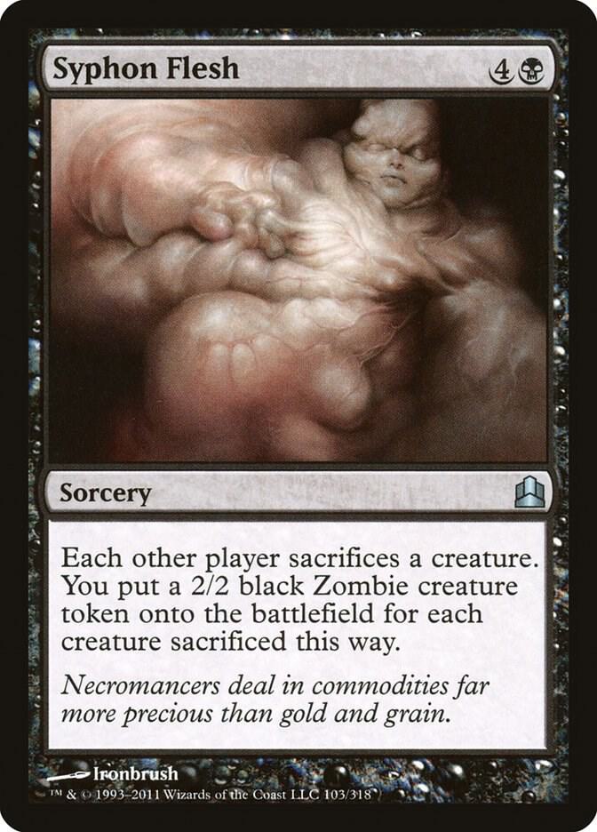 Syphon Flesh (103) [Commander]