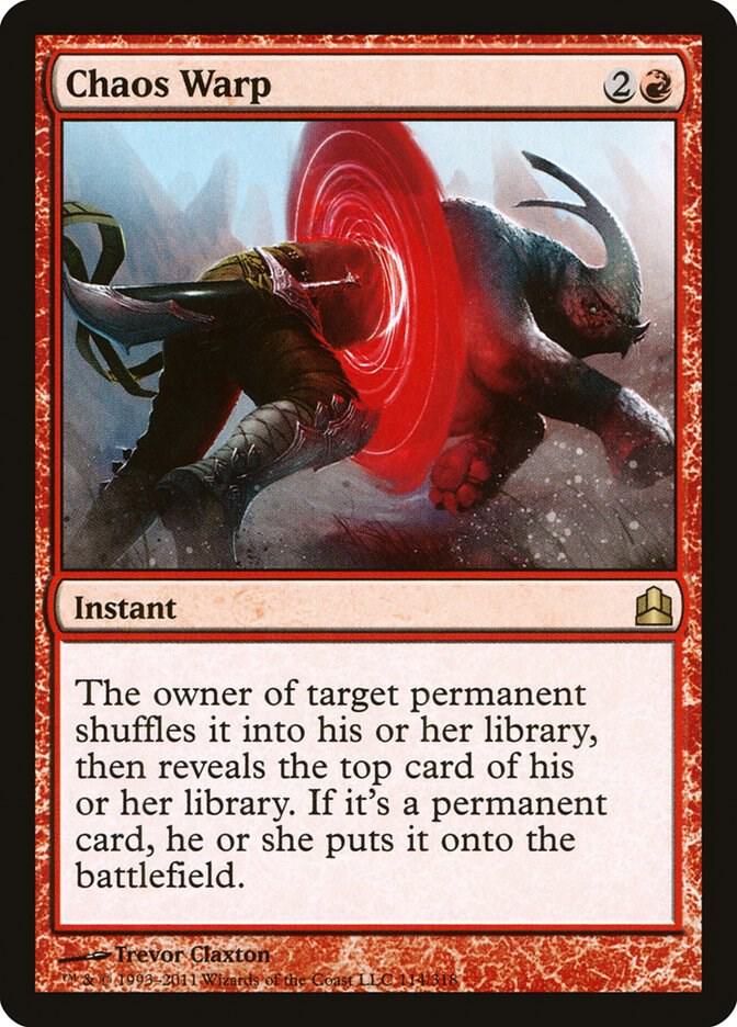 Chaos Warp (114) [Commander]