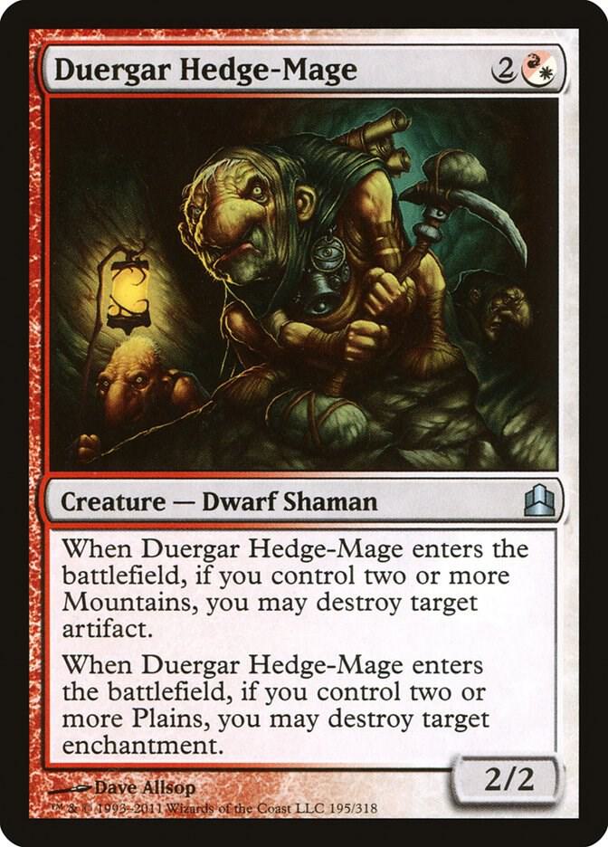 Duergar Hedge-Mage (195) [Commander]