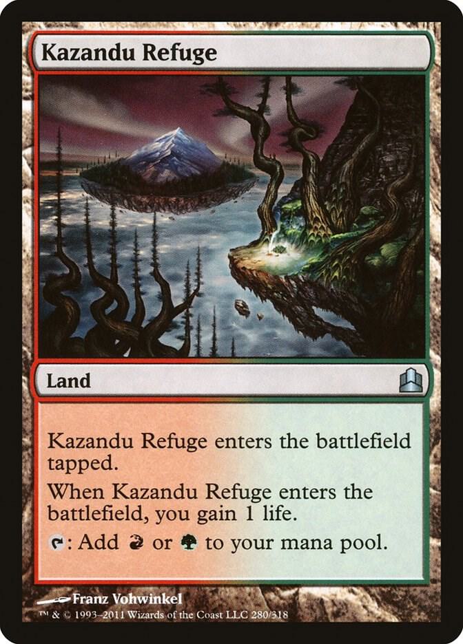 Kazandu Refuge (280) [Commander]