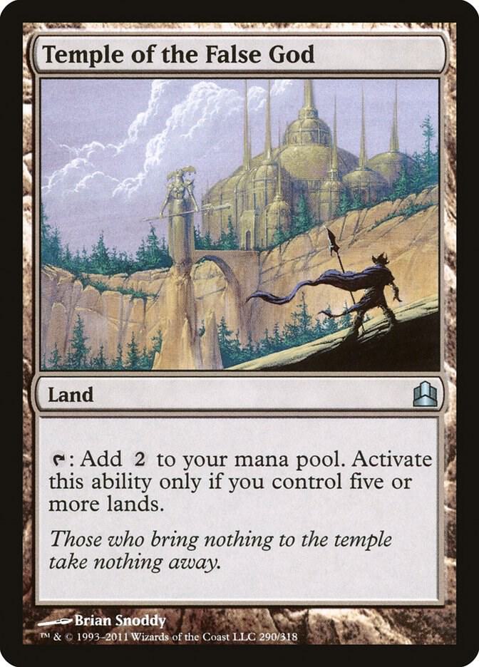 Temple of the False God (290) [Commander]
