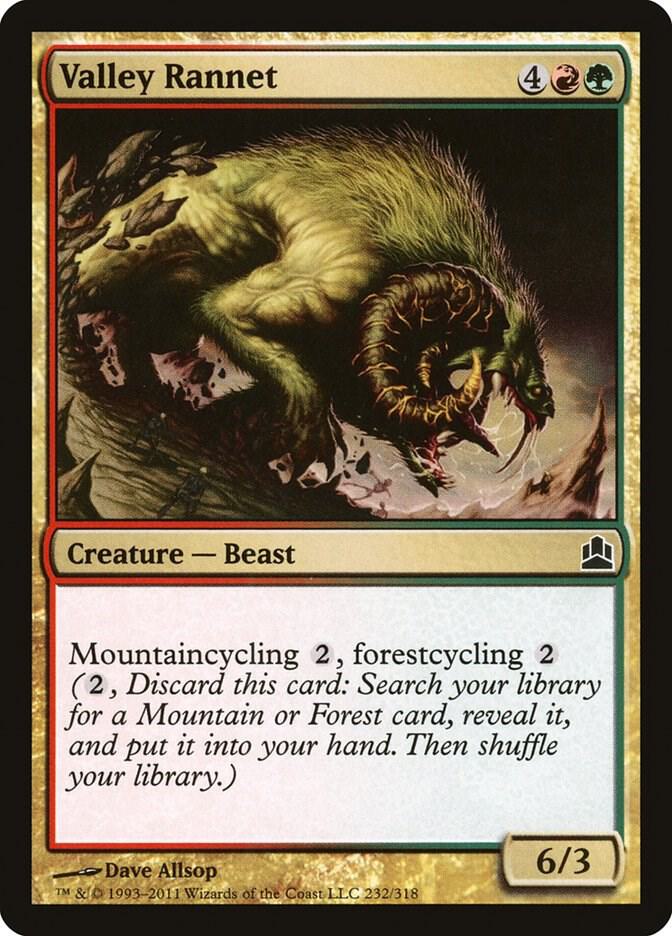 Valley Rannet (232) [Commander]