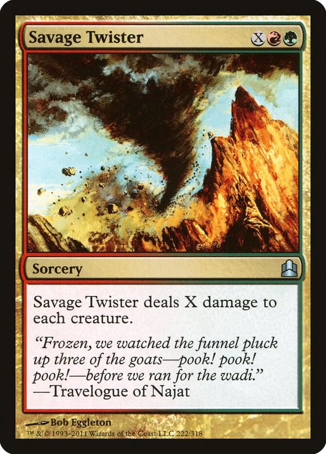 Savage Twister (222) [Commander]