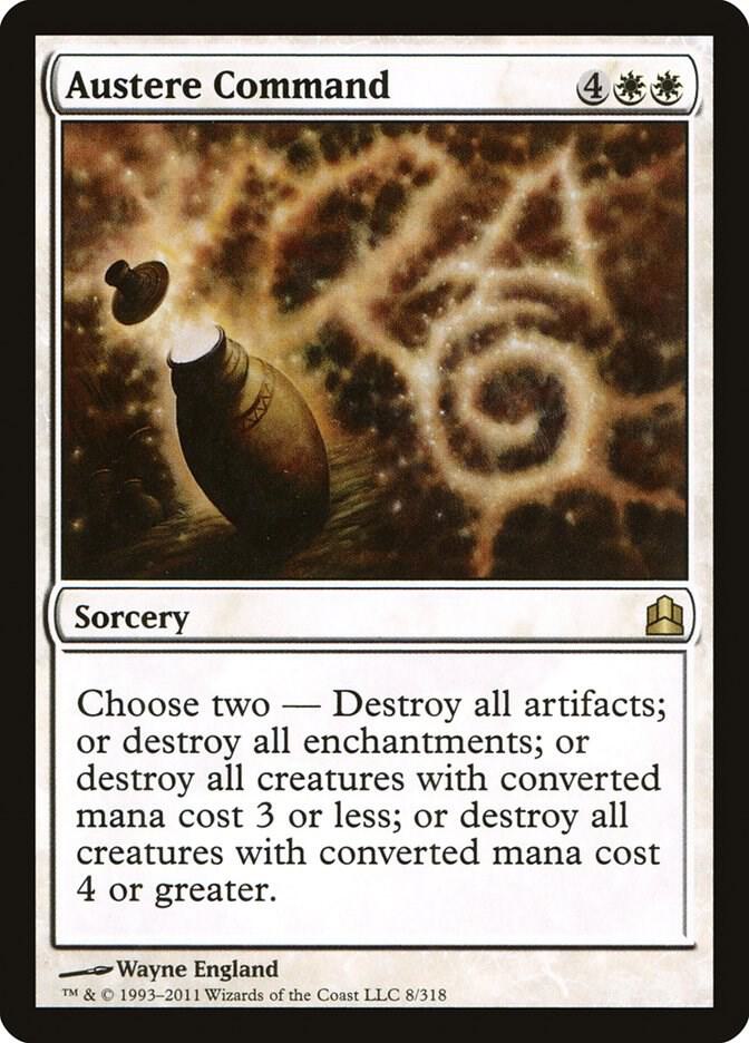 Austere Command (8) [Commander]