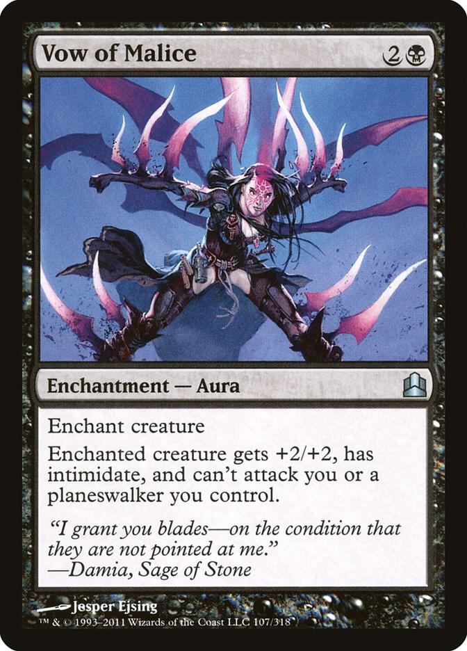 Vow of Malice (107) [Commander]
