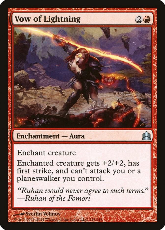 Vow of Lightning (138) [Commander]