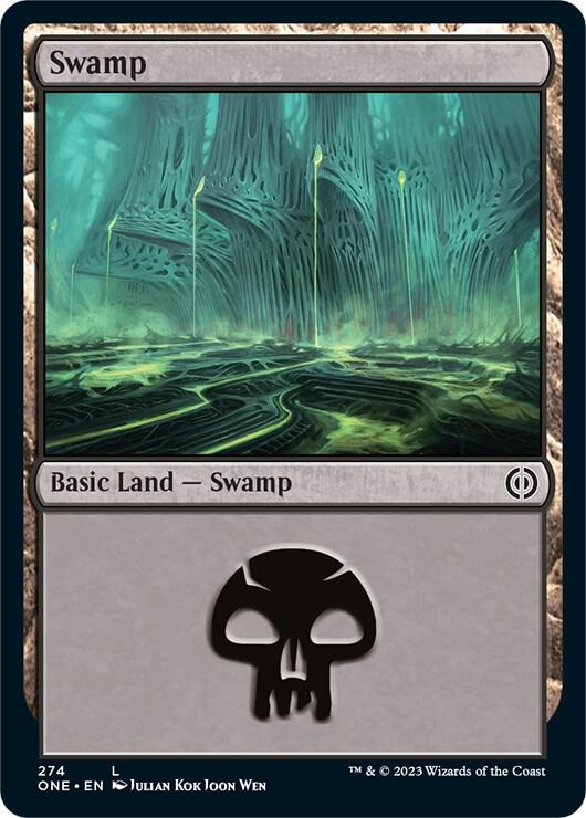 Swamp (274) [Phyrexia: All Will Be One]