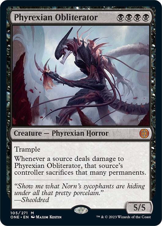 Phyrexian Obliterator (105) [Phyrexia: All Will Be One]