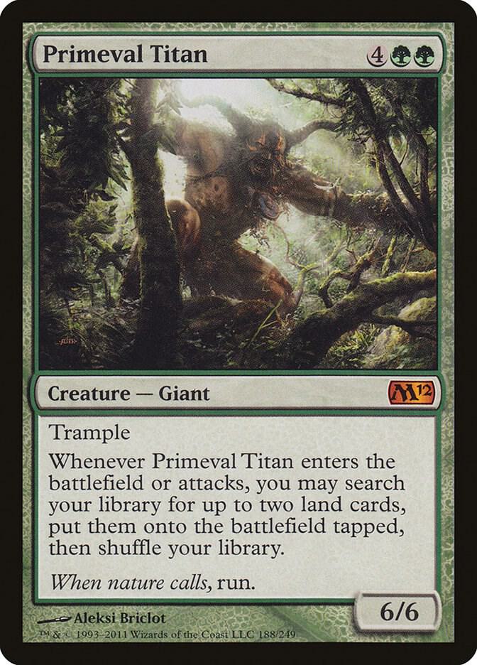 Primeval Titan (188) [Magic 2012]