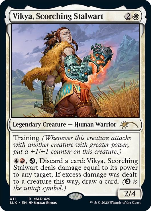 Vikya, Scorching Stalwart (11) [SLX Cards]