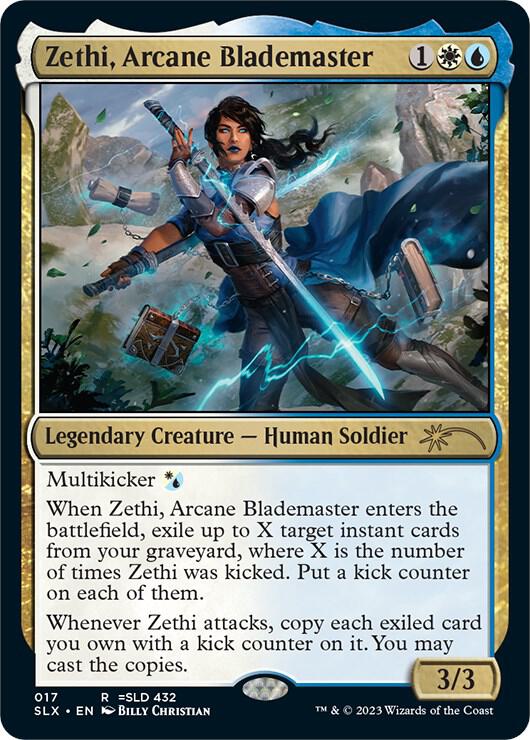 Zethi, Arcane Blademaster (17) [SLX Cards]