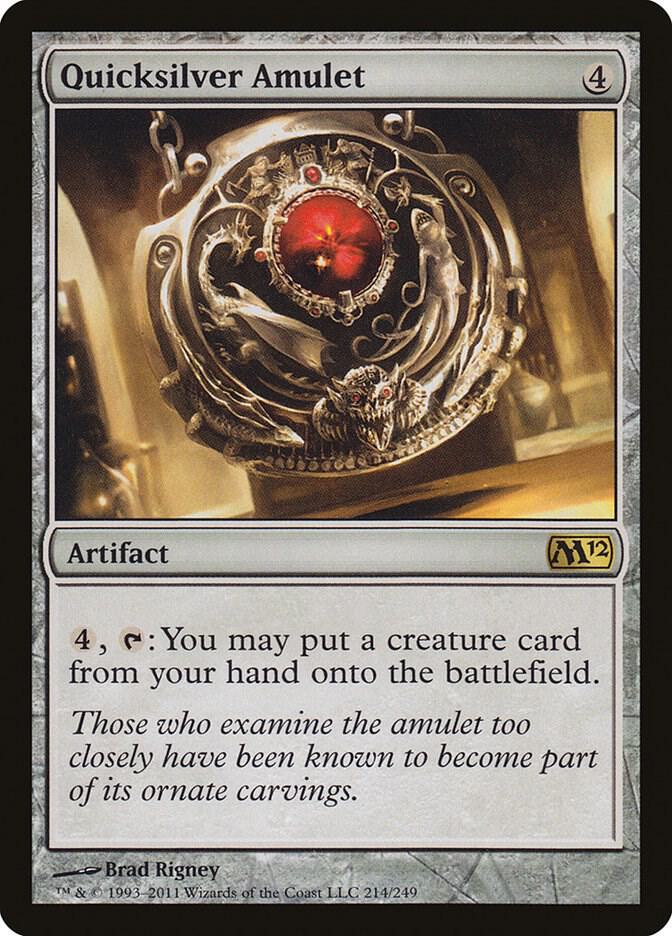 Quicksilver Amulet (214) [Magic 2012]