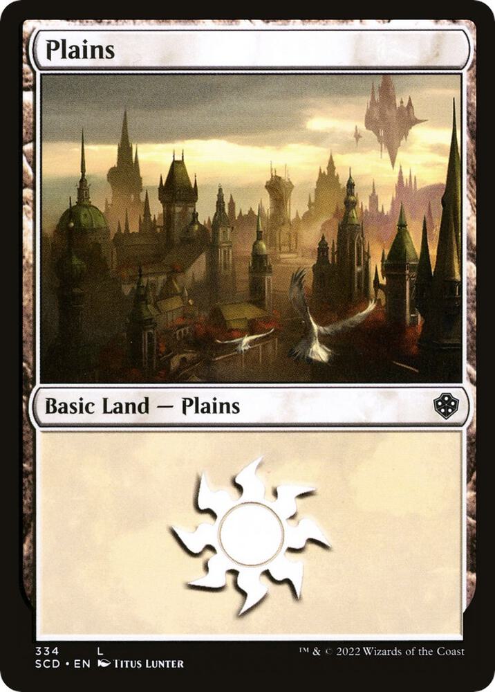 Plains (334) [Starter Commander Decks]