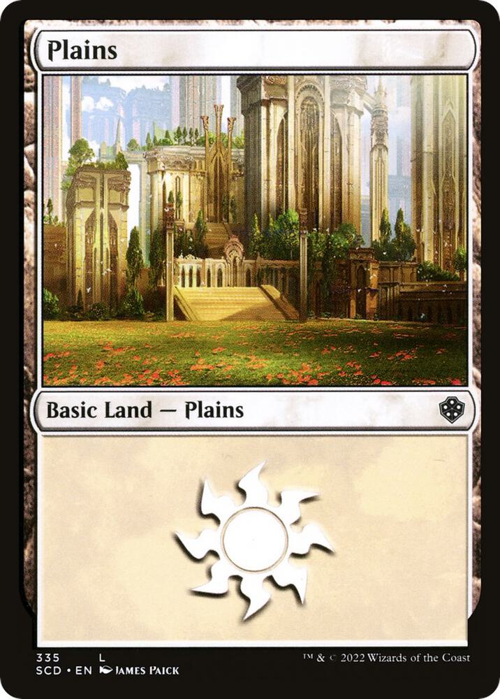 Plains (335) [Starter Commander Decks]