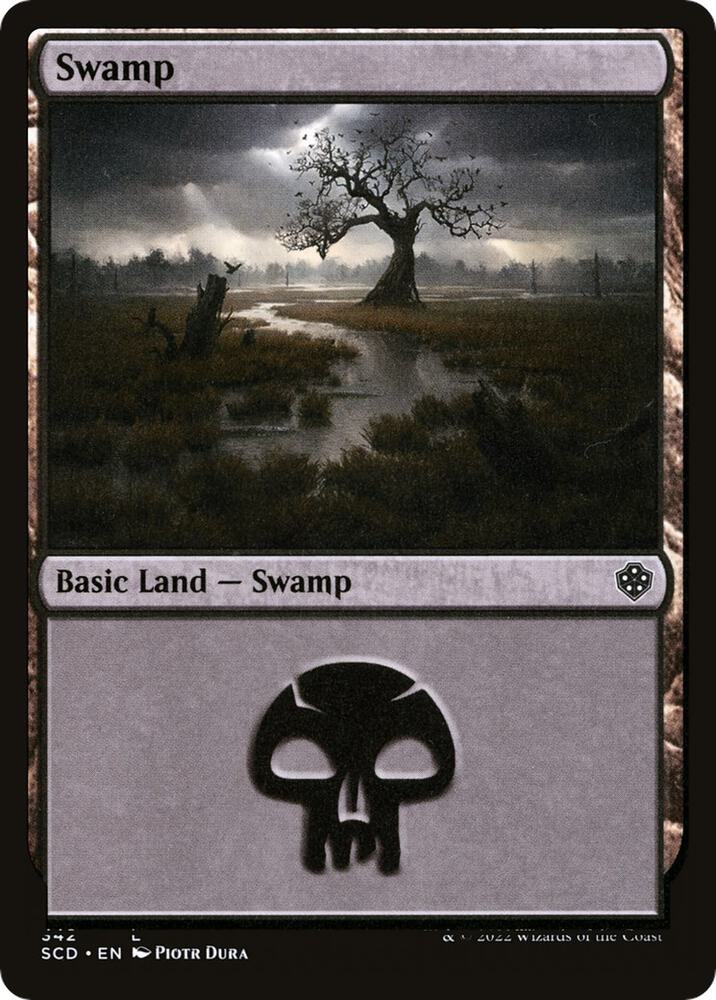 Swamp (342) [Starter Commander Decks]