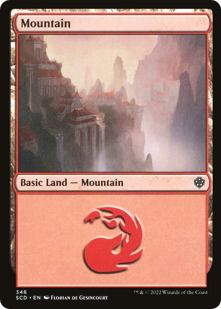 Mountain (346) [Starter Commander Decks]