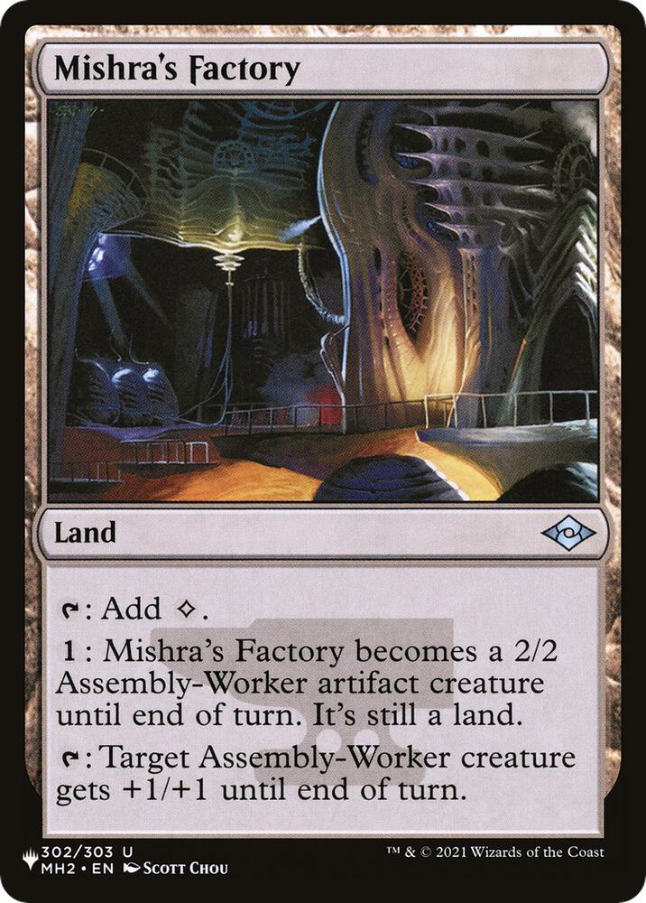 Mishra's Factory (MH2) (302/303) [The List]