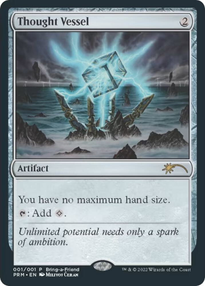 Thought Vessel (Bring-a-Friend Promo) (1) [Unique and Miscellaneous Promos]
