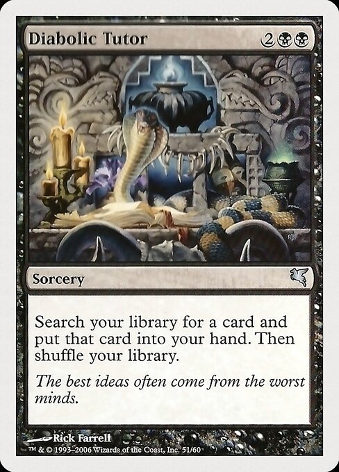Diabolic Tutor (51) [Hachette UK]
