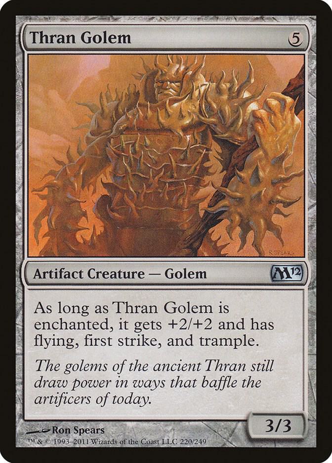 Thran Golem (220) [Magic 2012]