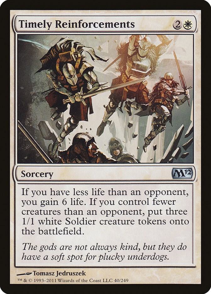 Timely Reinforcements (40) [Magic 2012]