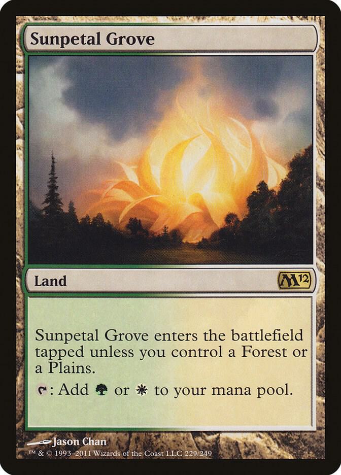 Sunpetal Grove (229) [Magic 2012]