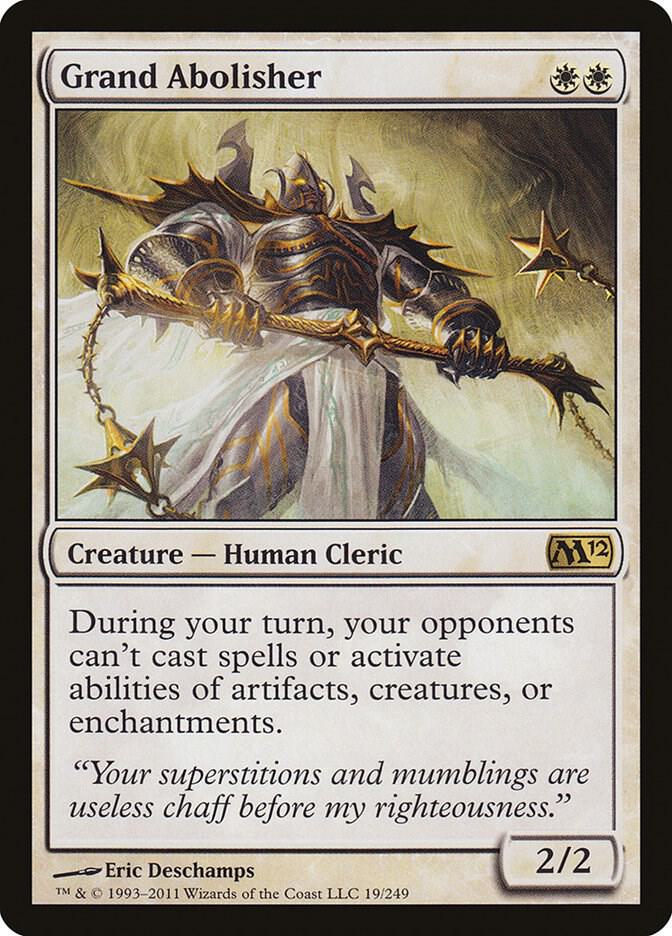 Grand Abolisher (19) [Magic 2012]