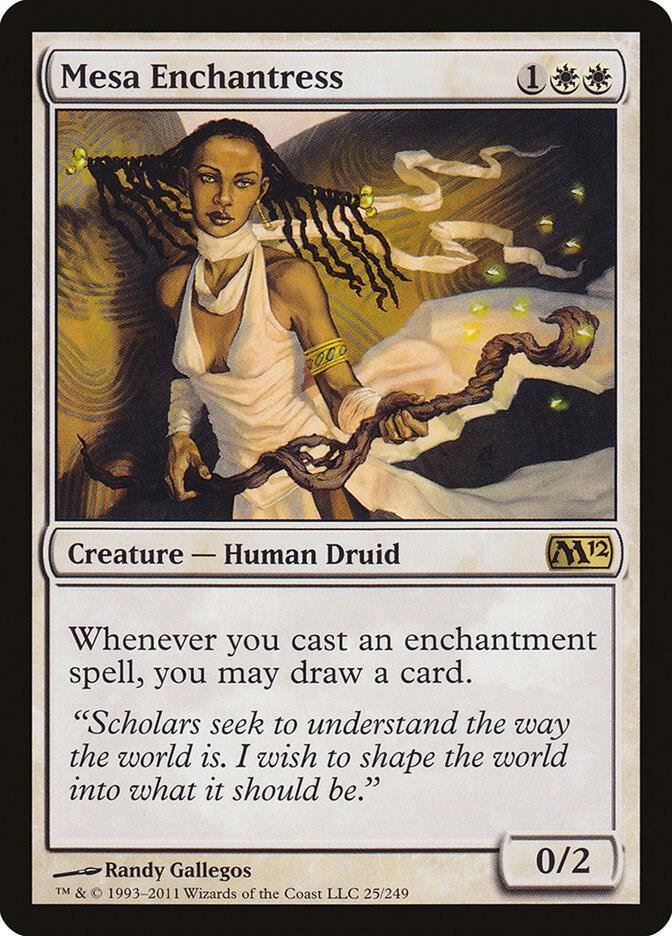 Mesa Enchantress (25) [Magic 2012]
