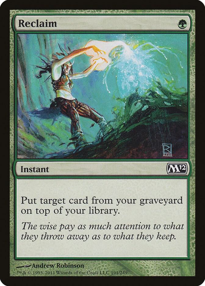 Reclaim (191) [Magic 2012]
