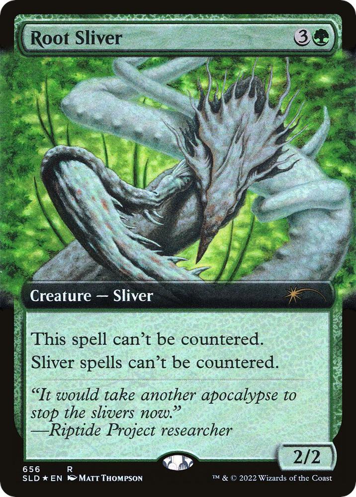 Root Sliver (Extended Art) (656) [Secret Lair Drop] [Extended Art]