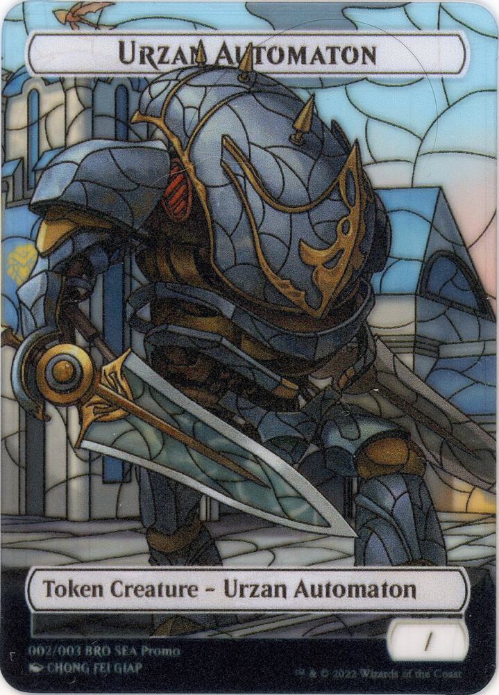 Urzan Automaton Token [SEA Exclusive] (2) [The Brothers' War]
