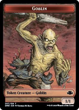 Goblin // Sheep Double-Sided Token (7 // 12) [Dominaria Remastered]